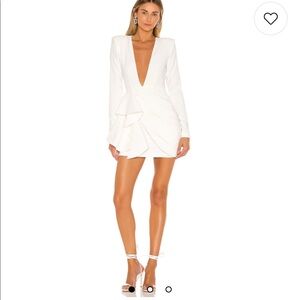 Michael Costello X Revolve Fena Mini in Ivory Large